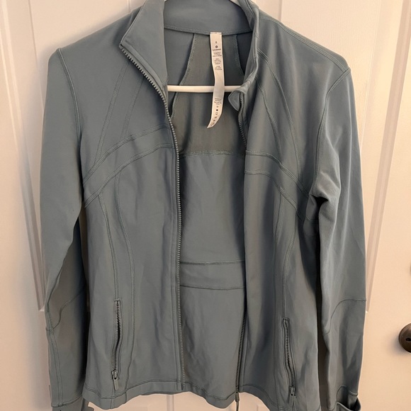 lululemon athletica Tops Light Blue Lululemon Define Jacket Size 8